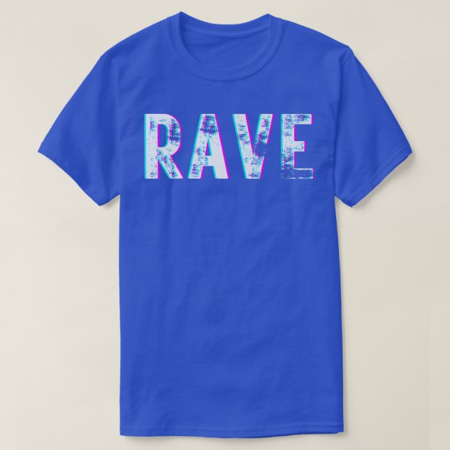 T-shirt Rave, Techno Festival Trance Music, Trippy (Design devant)