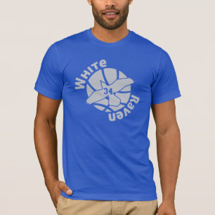 T-shirt Raven blanc