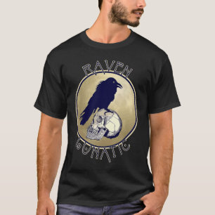 T-shirt Raven Lunatic Funky Raven Pun