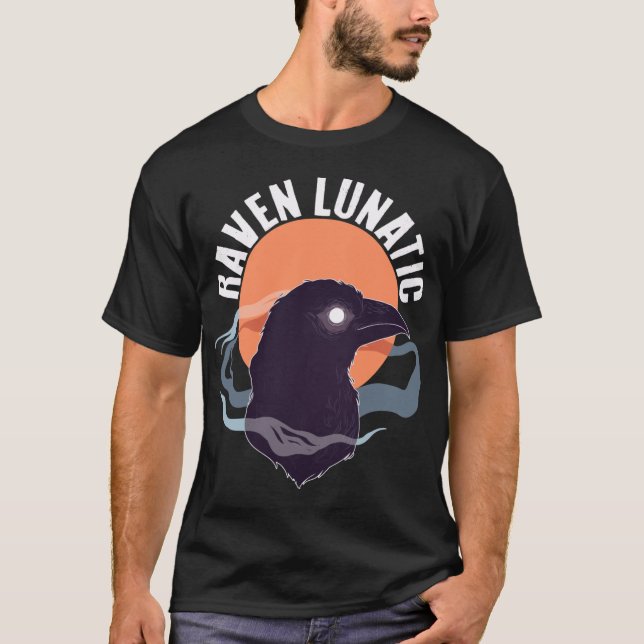 T-shirt Raven Lunatic Oversized (Devant)