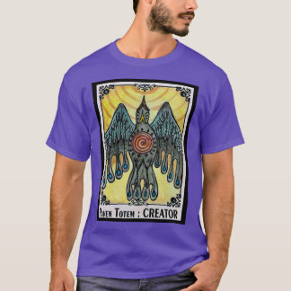 T-shirt Raven TShirtCreator Raven Totem Spirit Guide