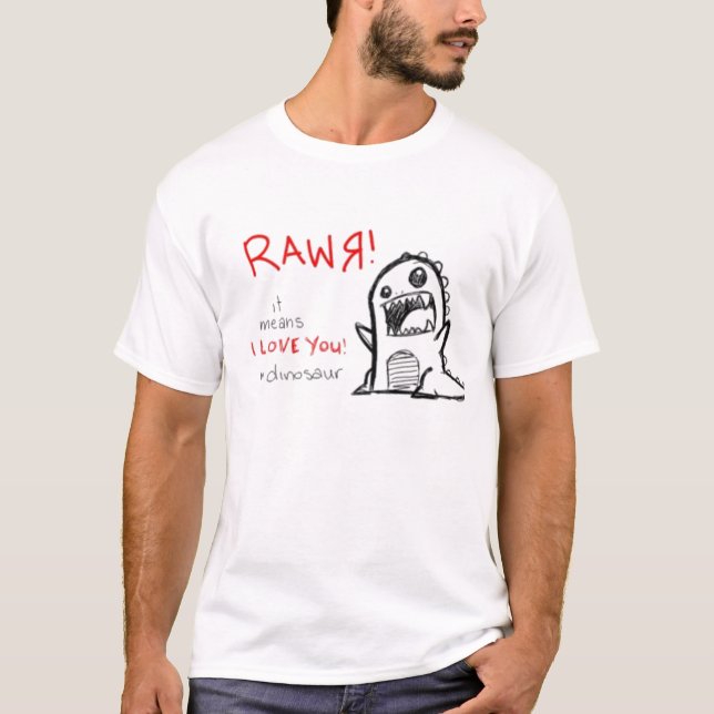 T-SHIRT RAWR ! (Devant)