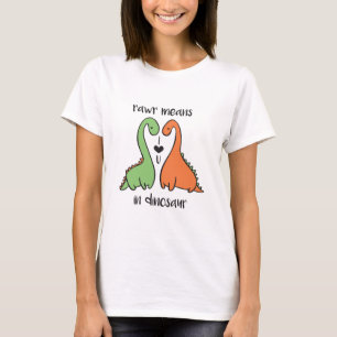 T-shirt Rawr dans le dinosaure