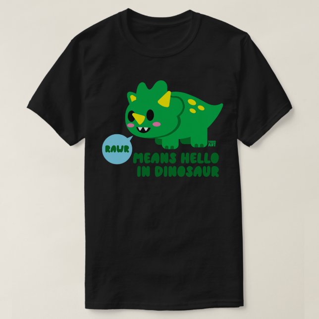 T-SHIRT RAWR HELLO (Design devant)
