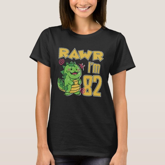 T-shirt Rawr I m 82 (Devant)
