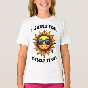 T-shirt Ray Of Sarcastic Sunshine - Je Brille Pour Moi-Mêm