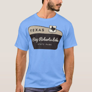 T-shirt Ray Roberts Lake State Park Texas Affiche de bienv
