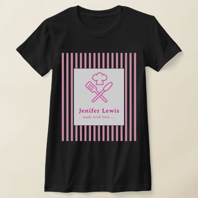 T-shirt Rayé Élégant (Poser)