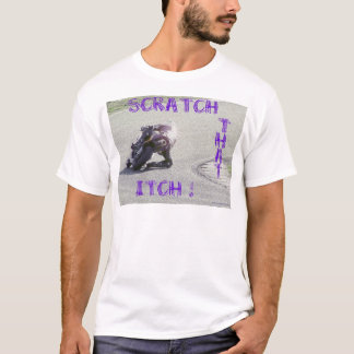 T-shirt Rayez ce démangeaison