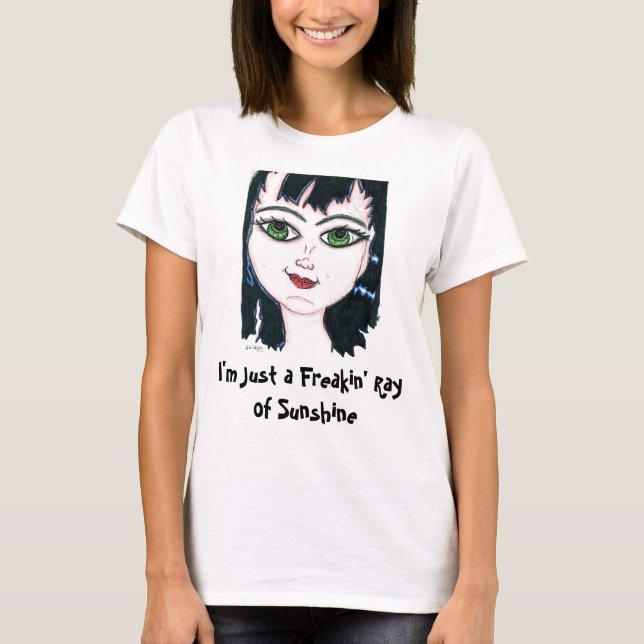 T-shirt Rayon de Freakin de soleil (Devant)