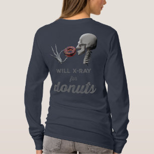 T-shirt Rayon X pour les beignes et le symbole de rayonnem