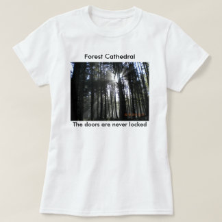 T-shirt Rayons de Sun par les arbres