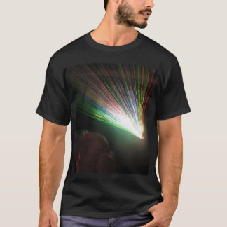 T-shirt Rayons laser de RVB