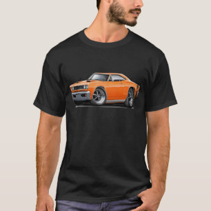 T-shirt Rayure large Orange-Noire de l'abeille 1968