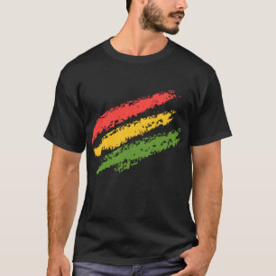 T-shirt Rayures de Rasta
