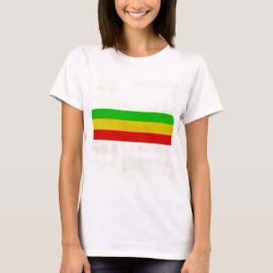 T-shirt Rayures sales de Rasta