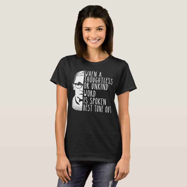 T-shirt RBG notoire (Devant entier)