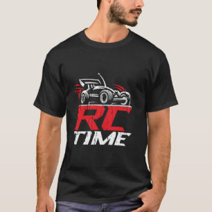 T-shirt RC Car RC Time Radio Contrôlé RC Car Racer