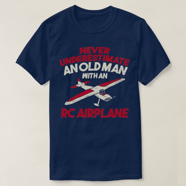 T-shirt RC Plan Télécommande Contrôle Radio Contrôlé Cadea (Design devant)