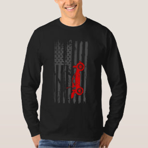 T-shirt RC Racing American Flag Radio Control RC Car
