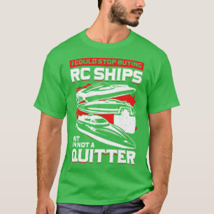 T-shirt RC Vaisseau Radio Régulateur de bateau Cadeau