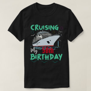 T-shirt RD 50e anniversaire, croisière à mon 50e anniver