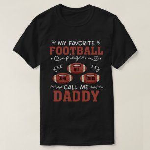 T-shirt RD Football américain personnalisé 