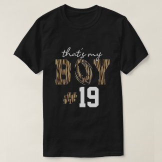 T-shirt RD Personnalisé Football Américain Numéro Personna