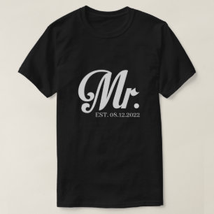 T-shirt RD Personnalisé, M. et Mme Shirt, Mariés