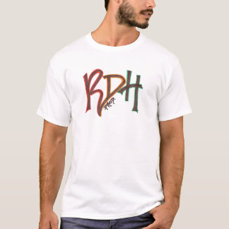 T-shirt RDHprod. Pièce en t de motif de Rasta