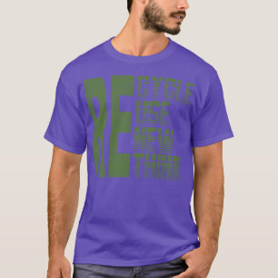 T-shirt Re-Cycle Utiliser Nouveau Think 1