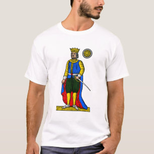 T-shirt Re di denari