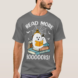 T-shirt Read More Boooooks Cute Ghost Read More Boooooks H