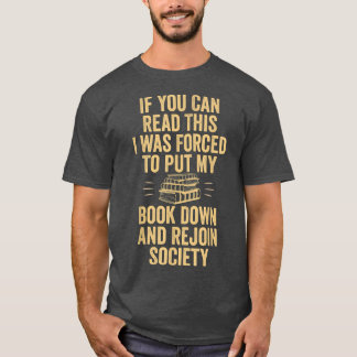 T-shirt Reading books t s funny read books lover reading