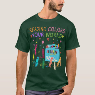 T-shirt Reading Colors Your World Summer Reading 2025 Book