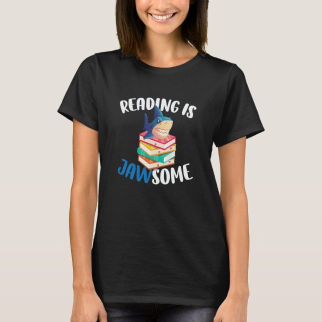 T-shirt Reading is Jawsome Shark For Classroom Teacher (Devant)