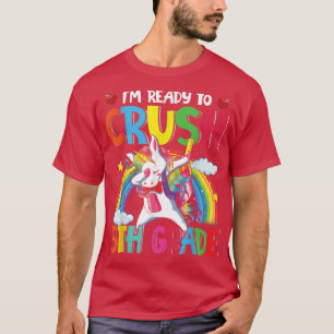 T-shirt Ready Crush 5th Grade Dabbing Unicorn Back To Scho