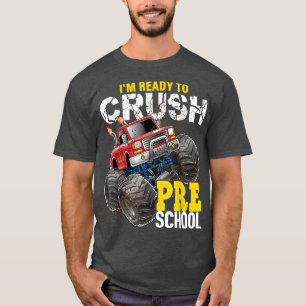 T-shirt Ready to Crush Preschool Monster Truck Back to Sch