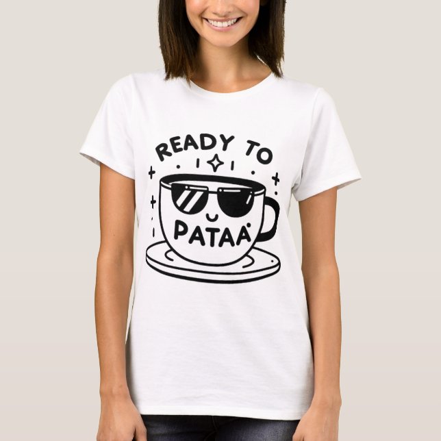 T-shirt ready to drink coffee with this ?? (Devant)