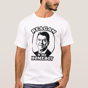 T-SHIRT REAGAN EST MON HOMEBOY