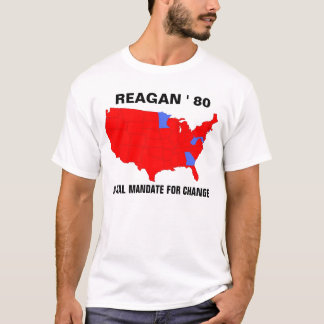 T-SHIRT REAGAN - UN MANDAT POUR LE CHANGEMENT