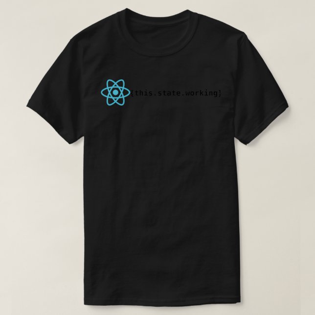 T-shirt Réagir au travail de l'état (Design devant)