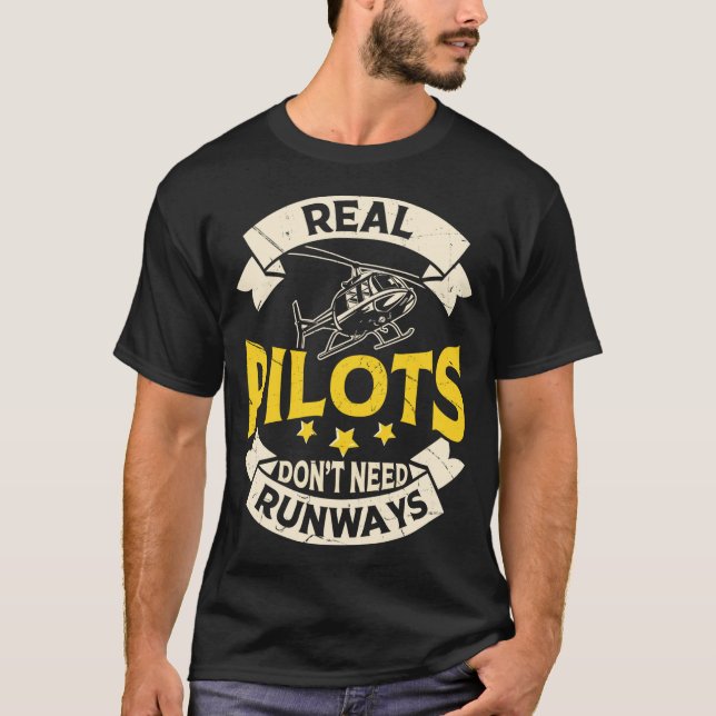 T-shirt Real Lots Dont Need Runways Long Sleeve  (Devant)