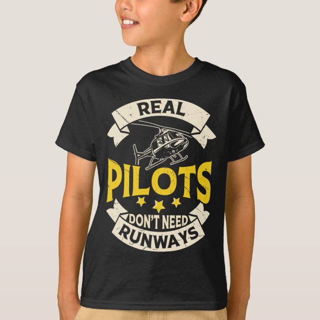 T-shirt Real Lots Dont Need Runways Long Sleeve  (Devant)