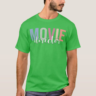 T-shirt Réalisateur cinématographique Fabrication vintage