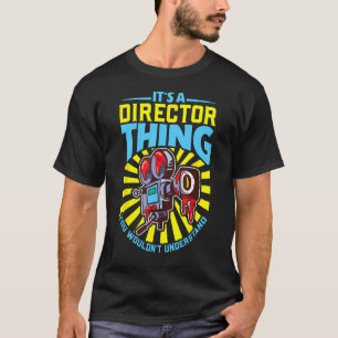 T-shirt réalisateur producteur acteur réalisateur cinéaste