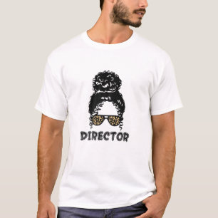 T-shirt Réalisatrice femme afro-américaine Afro-noire