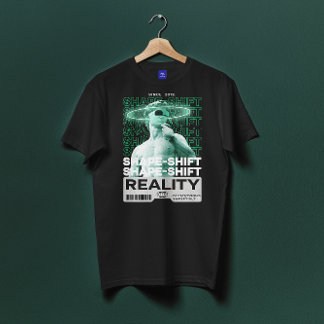T-shirt Réalité à changement de forme
