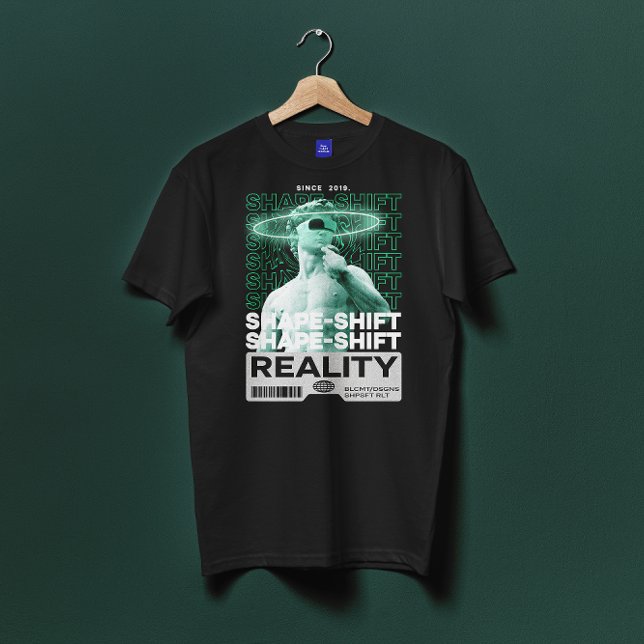 T-shirt Réalité à changement de forme (Créateur téléchargé)