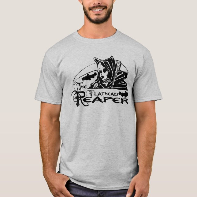 T-SHIRT REAPER À TÊTE PLATE (Devant)